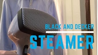 Black and Decker Advanced Handheld Steamer Review [upl. by Diver]