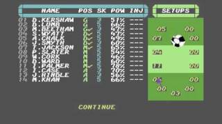 C64 Game  1st Division Manager [upl. by Alo]