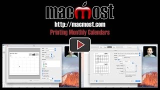 Printing Monthly Calendars 1299 [upl. by Nnayt]