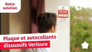 Découvrez la plaque et les autocollants dissuasifs Verisure [upl. by Race728]