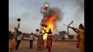 Dussehra celebrated across Jammu region [upl. by Eneres246]