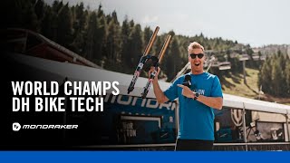 Inside the Mondraker Factory Racing Pit DH World Championship Andorra Exclusive [upl. by Erine]