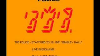 THE POLICE  Stafford 23121981 quotBingley Hallquot England FULL AUDIO SHOW [upl. by Couhp953]