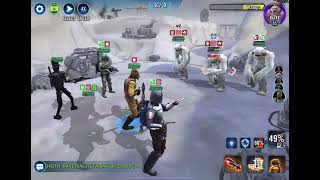 SWGOH TB Hoth Imperial Retaliation Phase 2 Bounty Hunter [upl. by Fraya591]