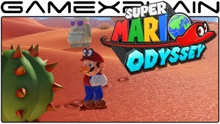 Super Mario Odyssey  A Bad Encounter w a Cactus amp Running Around the Sand Kingdom Direct Feed [upl. by Retrop]