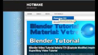 Blender Video Tutorial Italiano simulazione fluidi inspired by the Super3boy video tutorial [upl. by Laris]