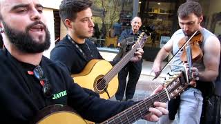 Diversos músicos Malagueña cifrá Yeste Albacete España 29102016 [upl. by Yrailih]