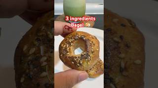 Just 3 Ingredients Bagel 🥯 in Air Fryer 😋 bagel airfryerrecipes easyrecipe ketorecipes [upl. by Ominorej]