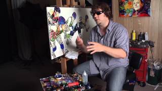 Blind Painter John Bramblett on Horse Country USA [upl. by Ettelohcin]