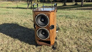 Building a Car Stereo Powered Boombox [upl. by Hertzog]