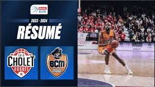 Cholet vs Gravelines Dunkerque  Resume 20232024  LNB Officiel [upl. by Eiramadnil]