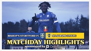 MBUNYA BRACE Matchday Highlights  Bishops Stortford FC vs St Albans City FC  Isuzu FA Trophy [upl. by Narmi296]