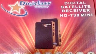 connecter digiclass hd 730 mini au réseau wifi ربط الجهاز بشبكة الوايفي [upl. by Ducan350]