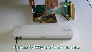 Precision Foil Pro  The Ultimate 2 in 1 Laminator amp Foil Applicator 2023 [upl. by Gunter840]