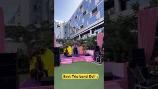 Acoustic trio band in Delhi ytshorts music livemusic [upl. by Pierpont]