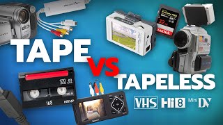 Tape vs Tapeless The Ultimate Guide to VHS Hi8 amp MiniDV [upl. by Alliehs]