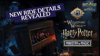 New Details Revealed The Wizarding World of Harry Potter – Ministry of Magic  Back To Hogwarts [upl. by Nnaecyoj]