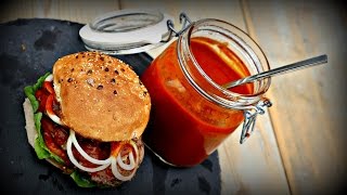 WHISKEY amp PEACH BBQ SAUCE  BBQ SAUCE RECIPE [upl. by Rot]