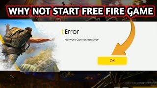 Why not start free fire game  Free fire network error problem  MG MORE [upl. by Esnohpla629]