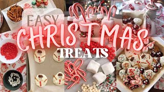 🎄CHRISTMAS TREATS EASY DIY CHRISTMAS TREATS  NO BAKING REQUIRED christmastreats [upl. by Nwahsor655]