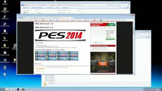 PES World HowTo Play Online PES 2014  DLC  manual setup  german [upl. by Drucie]