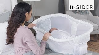 Bassinet Makes Nighttime Nursing Easy [upl. by Nohsar171]