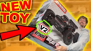 Massive NEW RC Stunt Car  Version 2 Arrma Outcast 8s EXB [upl. by Concha]