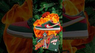 Nike SB Dunk 🌲”Fir amp Fire Red”🔥Seattle Sonics Retro Jersey inspired SB Dunk shorts [upl. by Akin]