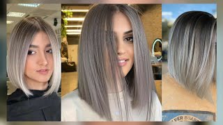 Lob haircut on thick heavy hair Total makeover by KARG [upl. by Rochemont455]