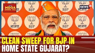 Gujarat  Lok Sabha 2024  News18 Mega Opinion Poll 2626 Predicted for BJP in Gujarat  News18 [upl. by Casavant]