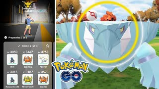 Incursión de AVALUGG en Pokémon Go [upl. by Toile]