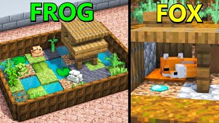 TOP 10 Most Creative Minecraft PET Houses Ever [upl. by Kettie]