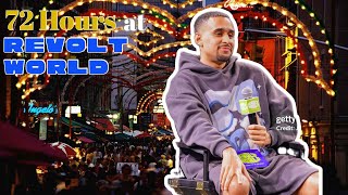 72 Hours at San Gennaro amp Revolt World Atlanta  speedys LITTLE vlogs [upl. by Millian]