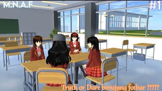 ✰MNAF 01✰ Truth or Dare berujung fotbar   SAKURA SCHOOL SIMULATOR [upl. by Aelam]