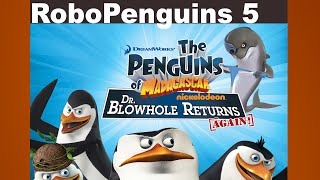 Penguins Madagascar Dr Blowhole Returns RoboPenguins Level 5 PS3 1080p 60fps [upl. by Suhcnip]