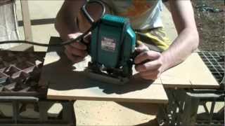 How To Make Router Circle Jig Guide Cheap Easy DIY Quick [upl. by Amej]