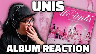 UNIS  We Unis Album REACTION [upl. by Nahtonoj]