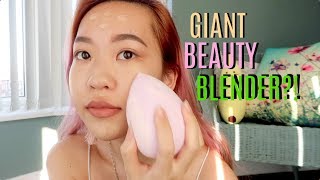 I BOUGHT A GIANT BEAUTY BLENDER 😱 Euodias [upl. by Sebbie]