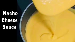 Nacho Cheese Sauce  How To Make Best Nacho Cheese Sauce At Home  Easy Nacho Cheese Sauce [upl. by Eldred795]