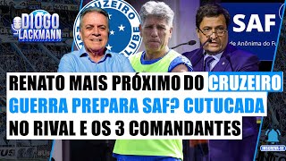 GRÊMIO SAF CUTUCADA NO RIVAL  RENATO É DO CRUZEIRO DIZ JORNALISTA  GRÊMIO TERÁ 3 COMANDANTES [upl. by Ahsenom946]