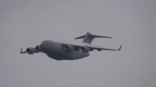 Dover Airshow 2024 day 2 C17 Globemaster III [upl. by Lissner409]