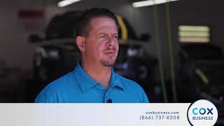 Cox Business Customer Testimonial  Franks Auto Collision CBSS [upl. by Eniamert]