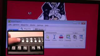 ZoomText Tech Support Tip 8  How to reassign feature keys on the ZoomText keyboard [upl. by Ert]