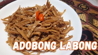 Adobong Labong  Bamboo Shoots recipe  Malyns Craves [upl. by Cooke]