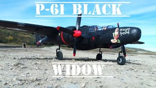 Dynam P61 Black Widow flight 2 Edit 2 [upl. by Netti236]