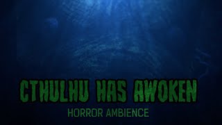 Cthulhu Horror Ambience  SCARY Underwater Sounds  ASMR [upl. by Dowell]