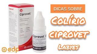 64  CIPROVET  COLÍRIO PARA CACHORRO E GATO COM ÚLCERA DE CÓRNEA SECREÇÃO E PROBLEMAS NOS OLHOS [upl. by Donahoe650]