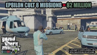 GTA 5 Epsilon Program Guide All Missions Easy 2 Million  M [upl. by Aihseyn]