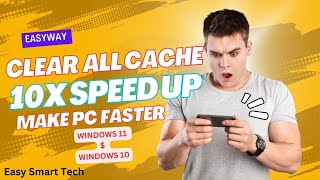 How to clear all cache in windows 11  How to clean up laptop  Boost pc performance TechTips [upl. by Ymaral]