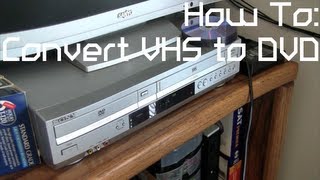 Convert VHS to DVD On a Mac [upl. by Leon568]